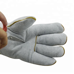 Anti Flash leather protectant's cowhide leather Tig argon arc welding gloves - Product Image 4