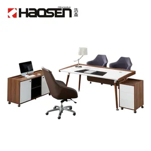MALANG 0903 proveedor de China útil nogal moderno escritorio ejecutivo