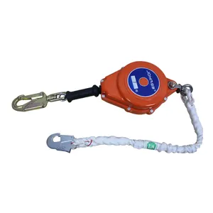 CE Certificated Wire Rope Fall Arrester Safety Equipment