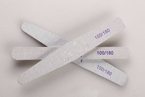 Профессиональная печатная пилка для ногтей хорошего качества, Заводская поставка, печатная пилка для дизайна ногтей на заказ, 100/180