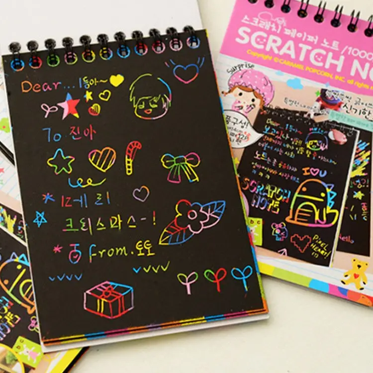 Scratch Notebook With pencil