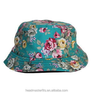 Personnalisé vêtements pour dames cypress hill terry serviette <span class=keywords><strong>emoji</strong></span> drôle imprimer floral hawii seau <span class=keywords><strong>chapeau</strong></span> avec de la ficelle - Product Image 3