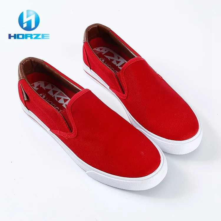 Wholesale Slip On Canvas Shoes Breathable Boys Penny Loafers