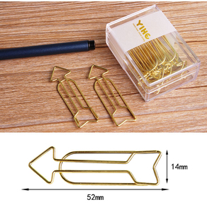 Or flèche créatif en forme de trombone - Product Image 6