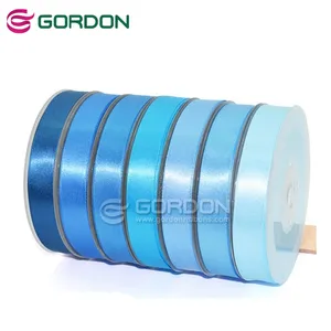 Gordon Ribbons Wholesale 196 Colors Double Sided 3mm To 100mm Solid Color Satin Ribbon