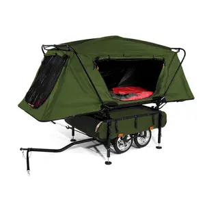 <span class=keywords><strong>Mini</strong></span> remorque lumineuse, fil de fer forgé pour le Camping en plein air - Product Image 1