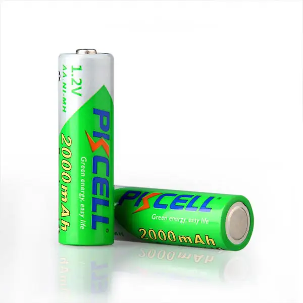 High Energy Batteries Deep Cycle Nicd AA 1.2v Nimh 2000mah Rechargeable Battery