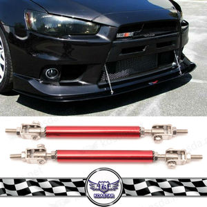Adjustable universal front bumper lip Rod Splitter Strut tie <span class=keywords><strong>Bar</strong></span> support - Product Image 3