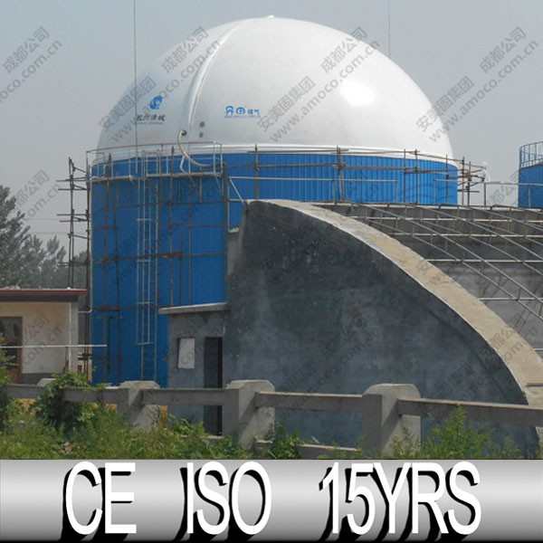 China biogas planta, tanque de gás metano para testador anaeróbico
