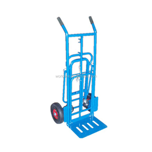 Có Thể Gập Lại Kho Thép Xe Tải Tay Đẩy Con Lăn Giỏ Hàng Để Vận Chuyển - Product Image 4