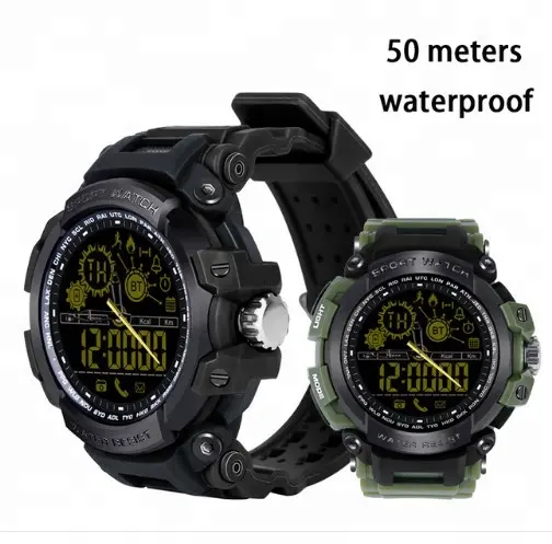smart watches DX16 smartwatch passometer smart clock smartwatch waterproof for iphone android 5ATM Activities tracker