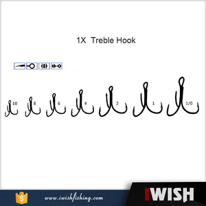 Esche Applicazione Super Ago Punti di Latta Finitura <span class=keywords><strong>4X</strong></span> Pesca Treble Ganci - Product Image 4