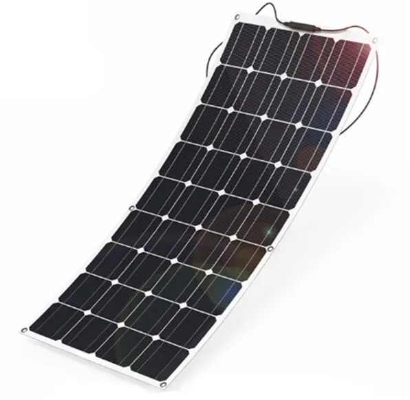 Alta eficiencia precio de China 100w 150 w 200w 250w 300 w 300 w película delgada semi flexible panel solar