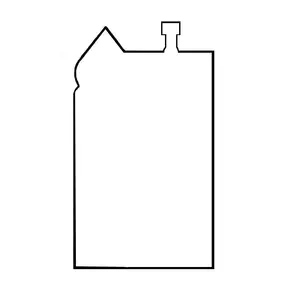 プラスチックサシェバッグLDPEGravure印刷化学使い捨てバッグ、バルブスパウトトップ付きJinleiプラスチック