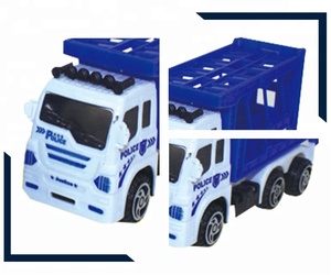 En plastique <span class=keywords><strong>police</strong></span> <span class=keywords><strong>camion</strong></span> jouet voiture ensemble avec avion moto - Product Image 5