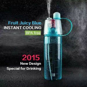 Hot New Customizable Water Mist <strong>Spray</strong> <strong>Drinking</strong> <strong>Bottle</strong> Self Cooling Fine Mist <strong>Bottle</strong> - Product Image 5