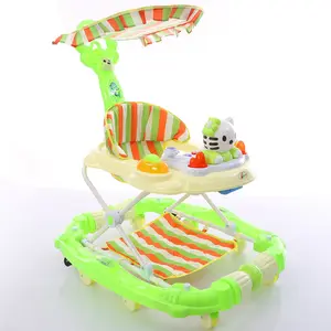 中国高品质多功能圆形婴儿助行器，带音乐灯/婴儿幼儿0-12个月婴儿
