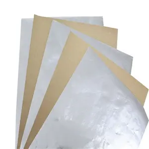 Excellent Metallic Material Packaging Moisture Proof Material Aluminum Foil Pe Kraft Paper