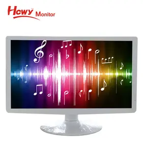 19 inch Wide Industrial White Color LCD Monitor Medical Monitor 1280x1024 / 1440*900 Resolution