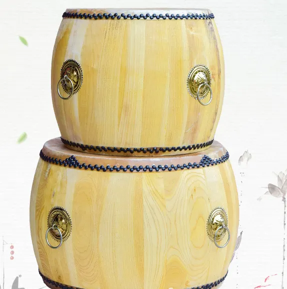 Hoge kwaliteit redelijke prijs rundleer materiaal taiko drum