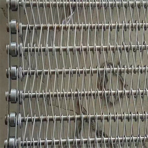 Gıda sınıfı 304 paslanmaz çelik bağlantı Spiral tel örgülü konveyör - Product Image 5