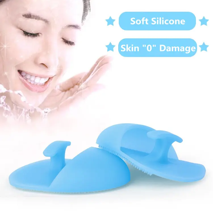 China Manufacturer's Silicone Face Scrubber Facial Cleanser Brush Pad Massager