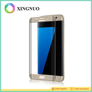 En Color 3D Kristall Líquido Nano Antichoque Film Impreso Móvil S7 Vidrio Templado Protector de Pantalla de Borde - Product Image 3