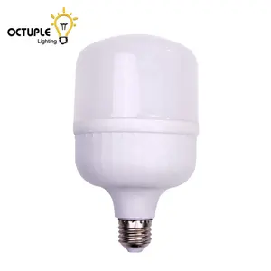 white T shape LED plastic bulb lighting 5W 9W 10W 13W 15W 18W 20W 25W lamps 3000-6500k with 1 year warranty