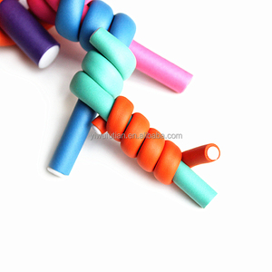 Lot <span class=keywords><strong>de</strong></span> 10 bigoudis souples en mousse pour cheveux, tiges flexibles pour boucles - Product Image 5
