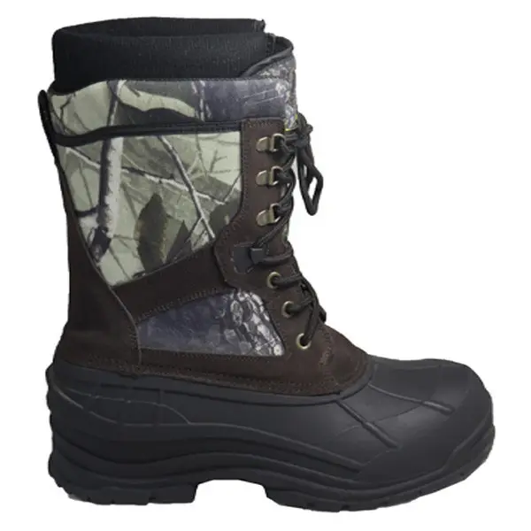 Bottes de camouflage isolées pour hommes, bottes de neige décontractées, bottes confortables pour homme, Style hiver