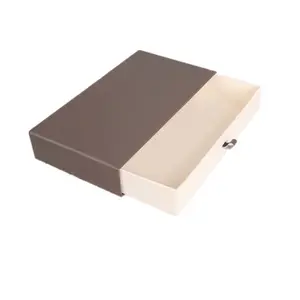 custom make long pattern wallets paper box locker style wallet paper gift box with drawer