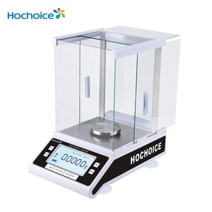 Hochoice 320g 0.0001g 0.1mg 전자 정밀 실험실 분석 균형 민감한 디지털 스케일 RS232 인터페이스 - Product Image 2