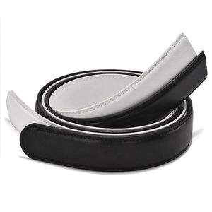 Sangle de <span class=keywords><strong>ceinture</strong></span> à cliquet en <span class=keywords><strong>cuir</strong></span> pour <span class=keywords><strong>homme</strong></span> seulement 35mm 1 3/8 pouces <span class=keywords><strong>Ceinture</strong></span> en <span class=keywords><strong>cuir</strong></span> <span class=keywords><strong>sans</strong></span> <span class=keywords><strong>boucle</strong></span> réglable - Product Image 3