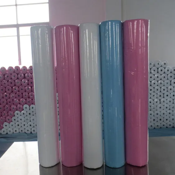 Disposable Non Woven Bed Sheet Roll Bed Cover for Hospital and Hotel