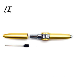 <span class=keywords><strong>Penna</strong></span> da dito a LED con Spinner in metallo a doppia testa multifunzione con <span class=keywords><strong>penna</strong></span> promozionale - Product Image 2