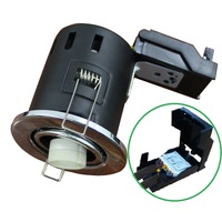 Lampe LED GU10 MR16 encastrée, spot de plafond réglable, éclairage commercial pour hôtel