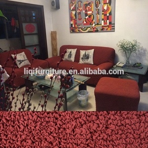 High Quality <strong>Stretch</strong> Elastic Fabric <strong>Sofa</strong> Slipcover Plain Style Protective <strong>Cover</strong> for Sectional <strong>Sofas</strong> - Product Image 4