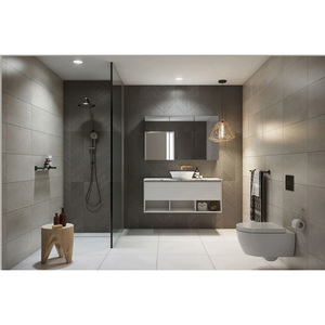 Hangzhou Vermont Modern Vanity <strong>White</strong> Black <strong>Wall</strong> Hang Bathroom Sink <strong>Cabinet</strong> With Basin - Product Image 1