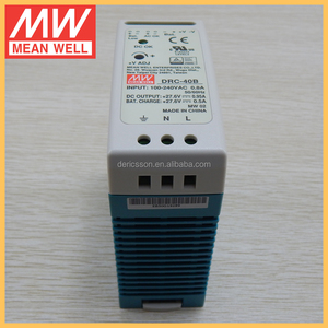<span class=keywords><strong>Mean</strong></span> Well-fuente de alimentación AC/DC, DRC-40B de salida única de 40W con cargador de batería (función UPS), carril Din Meanwell - Product Image 2