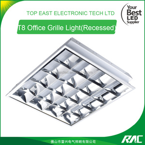 <span class=keywords><strong>2x2</strong></span> lõm dẫn <span class=keywords><strong>troffer</strong></span> ánh sáng với louver phản xạ Tuổi thọ dài chiếu sáng văn phòng cho nhà ở thép - Product Image 4