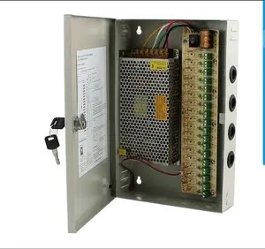 18 kanal Port 12V 10Amp DC PTC sicherung reset ausgang Kamera Power Supply Box für CCTV Sicherheit