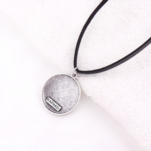 Vintage The Sliver Archangel RAPHAEL Talisman Charm collana con corda regolabile bronzo sigillo di raffaello <span class=keywords><strong>collane</strong></span> con pendente angelico - Product Image 2