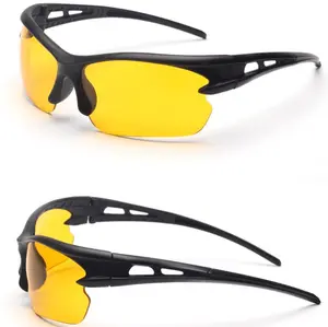Yellow lenses night driving glasses