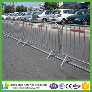 Reja de Acero enclavamiento Barreras de Control de masas utilizadas duraderos valla economica servicio de vallado valla de segur - Product Image 1