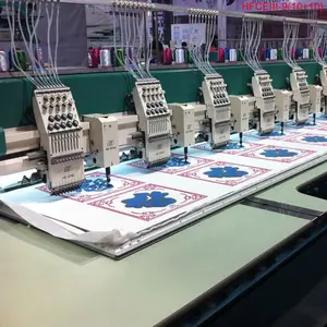 Hefeng adopt German belt computerized mixed chenille embroidery machine