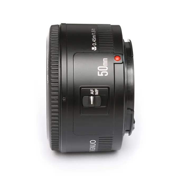 YONGNUO — objectif de caméra af yn 50mm F1.8 autofocus, grand ouverture pour D3300, pour Canon, EOS 60D, 70D, 5D2, 5D3