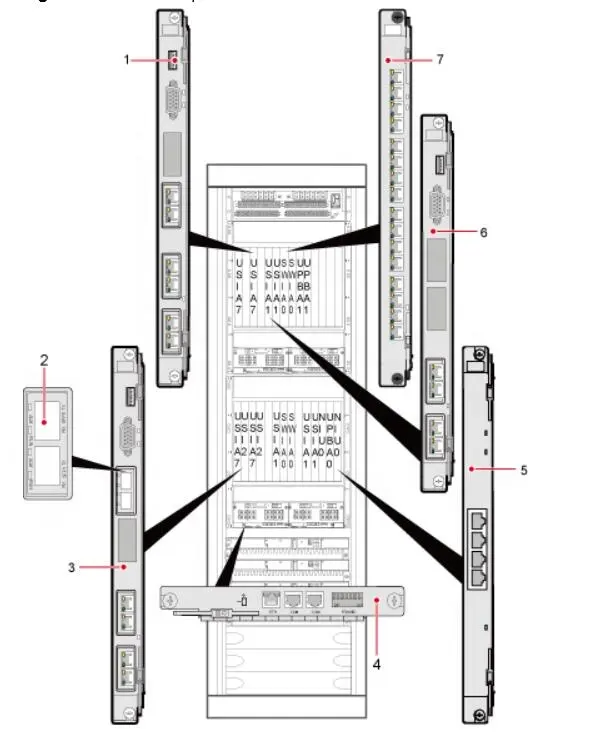 SDMC 03030DJB CN21SDMC0、OSTA 2.0 T8280用シェルフデータモジュール