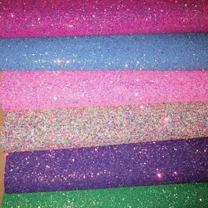 Different design pink glitter wallpaper for fashion shoes and bag making