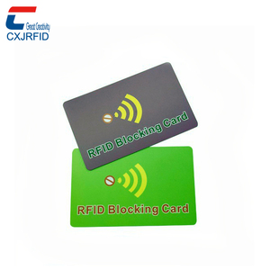 Cartes de blocage <span class=keywords><strong>RFID</strong></span> anti-hackers 13,56 MHz avec emballage personnalisé - Product Image 4
