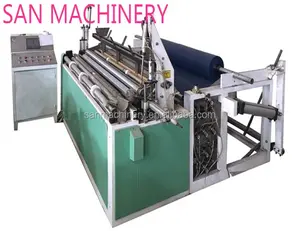 Full automatic non-woven fabrics perforation rewinding machine